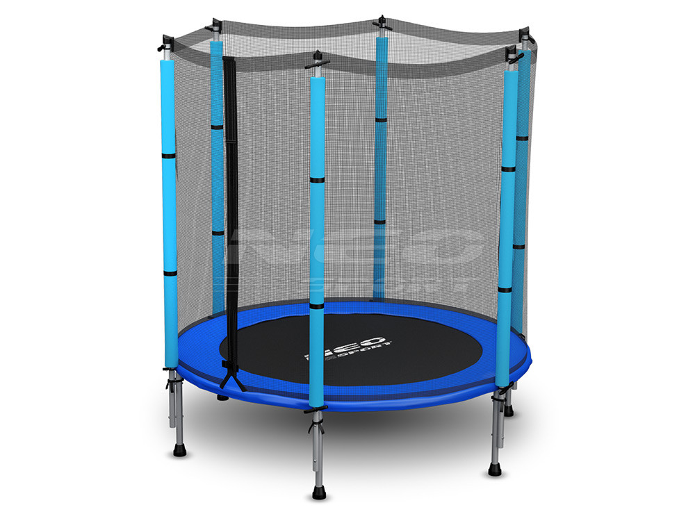 Duza 10 Ft 305 Cm Trampolina Dla Dzieci Z Drabinka 7422498193